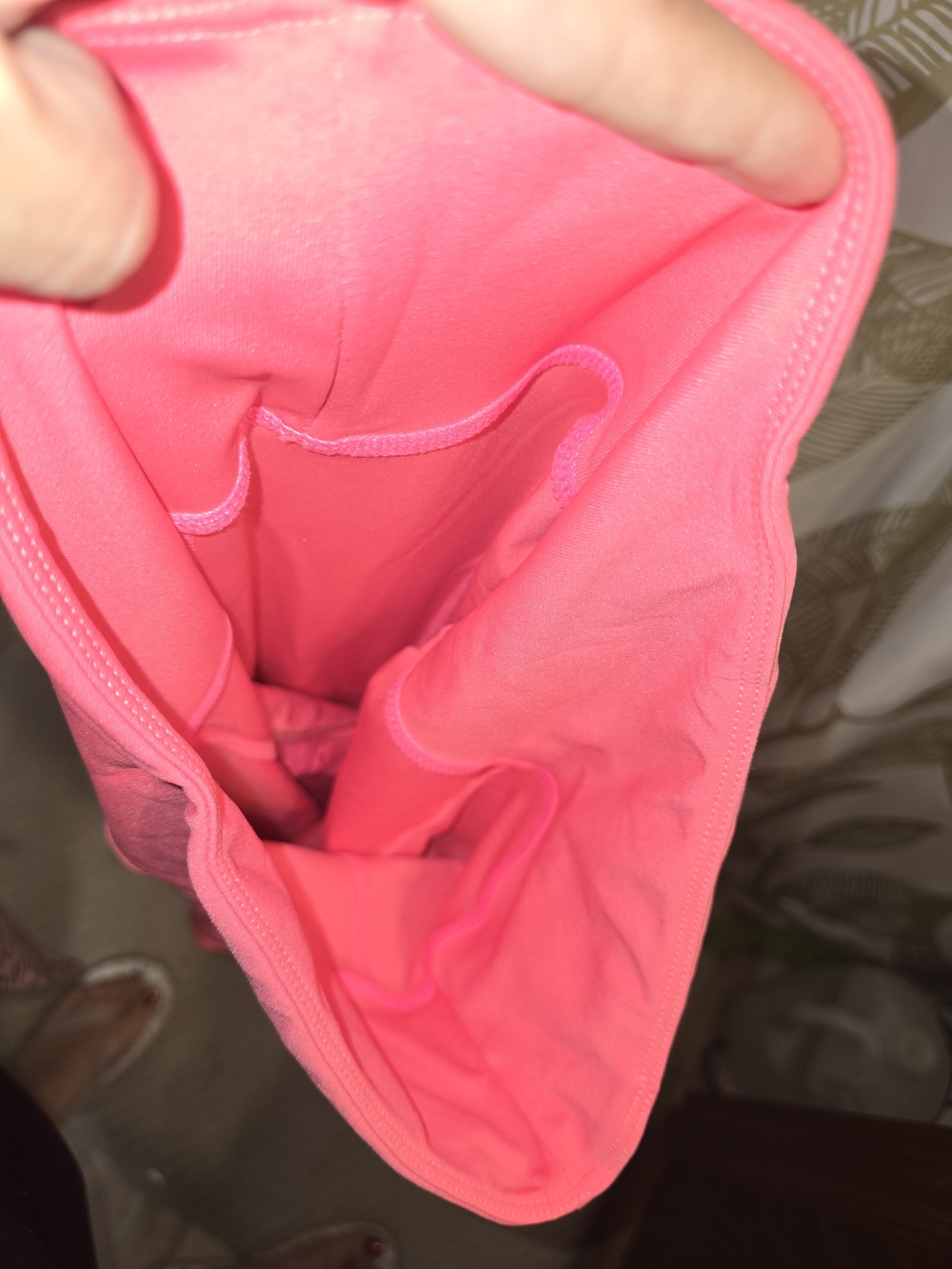 Women’s High-Waist Pink Active Leggings - Picture 5 of 8